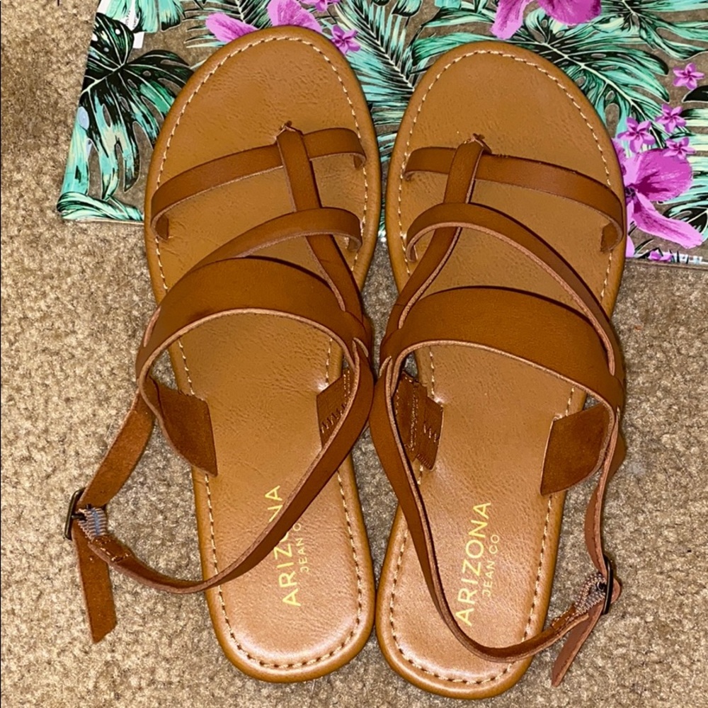 Strapped sandals